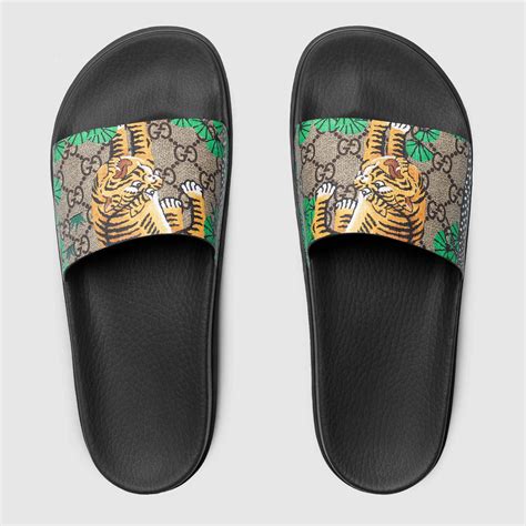 gucci bengal slides replica|gucci slides counterfeit.